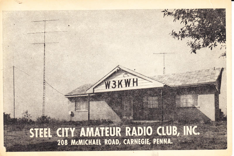 The reassembled building on the current site, 1957