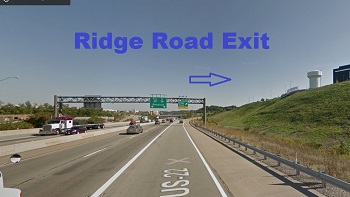 Ridge Road exit