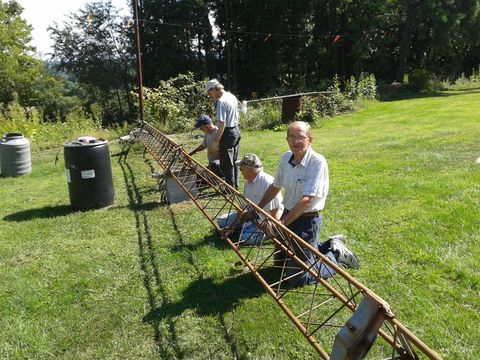 Maintenance on the North Tri Bander 2013